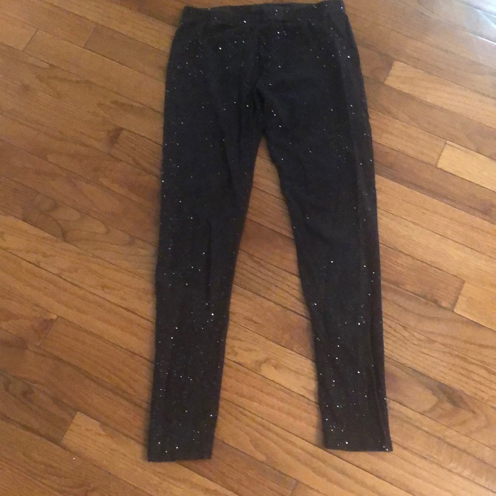 Sparkly Black Arizona Jean Co Leggings